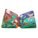 Gumové bábky s knihou – Dinosaury